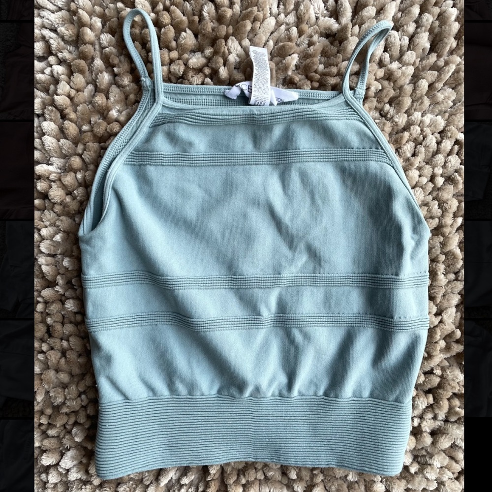 Crop Top Blue